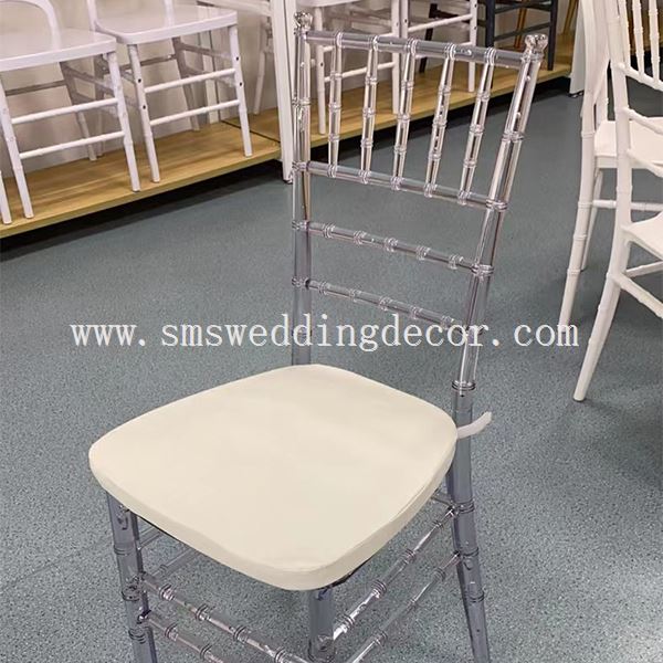 small clear chair