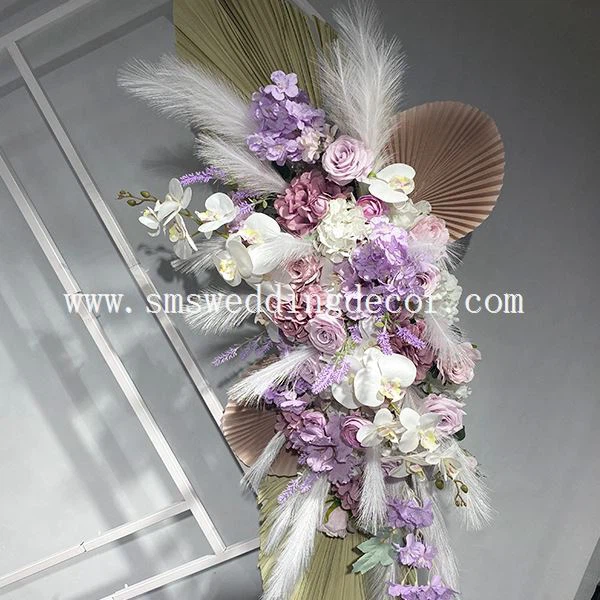 boho flower arch