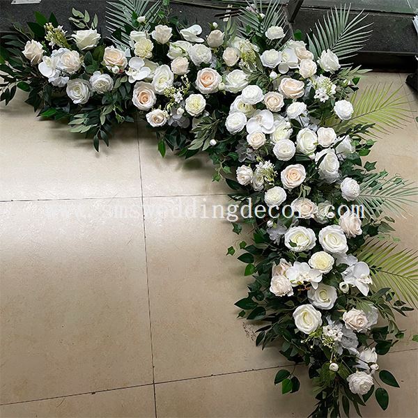 arbour with flowers