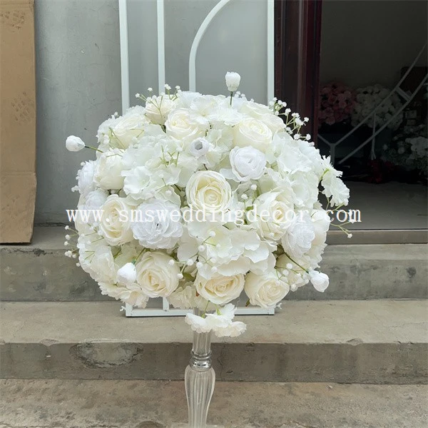 flower kissing ball centerpieces