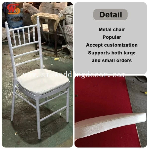 metal wedding chair