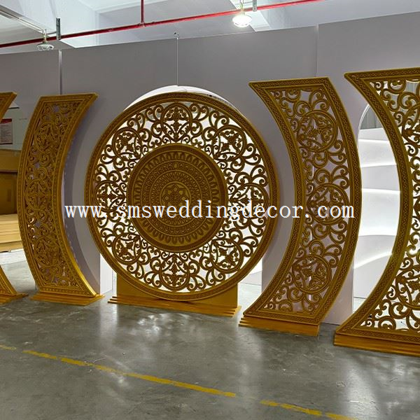 wedding party table backdrop